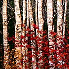 Maya Eventov When Night Falls painting